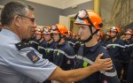 Les jeunes sapeurs-pompiers de Paris reçoivent leur brevet