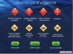 liste numeros appel urgence